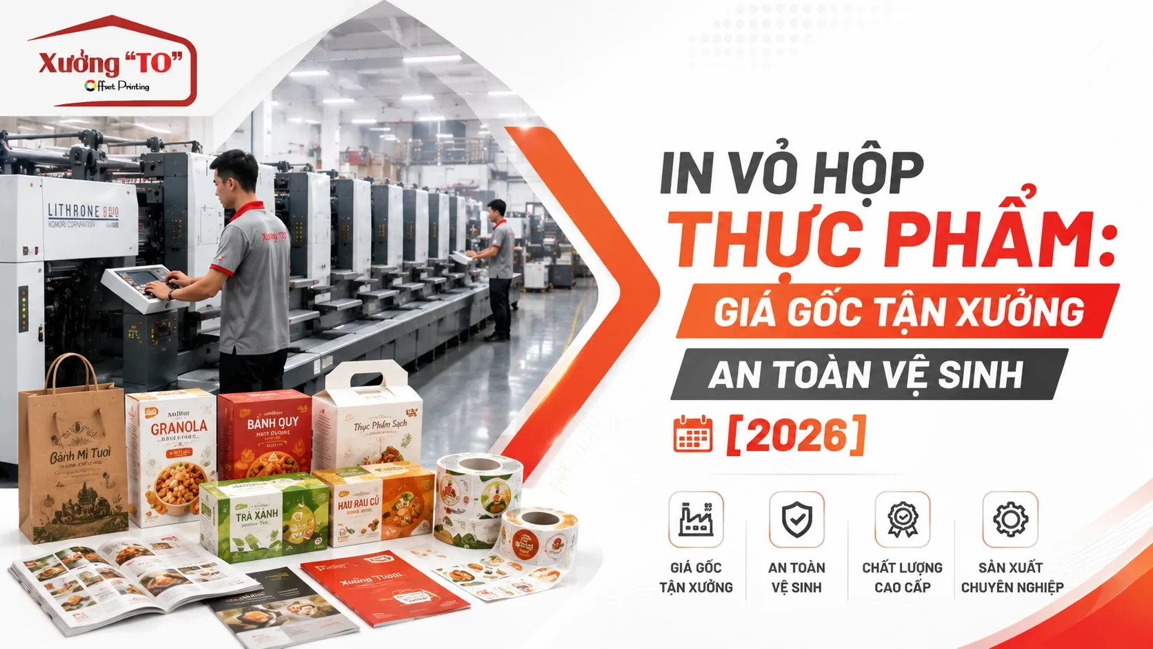In Vỏ Hộp Thực Phẩm Giá Gốc, An Toàn Vệ Sinh – Xưởng To [2026]