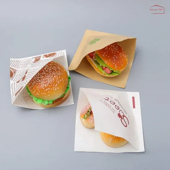 In Giấy Gói Thức Ăn Nhanh